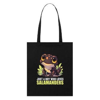 Salamandres Salamandres - Tote bag bio Stanley/Stella - noir - Devant