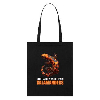 Salamandres Salamandres - Tote bag bio Stanley/Stella - noir - Devant