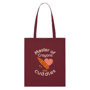 Nounou Squad Famille Aide Au Pair Vie Enfant - Tote bag bio Stanley/Stella - bordeaux - Devant