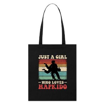 Hapkido Fille - Tote bag bio Stanley/Stella - noir - Devant