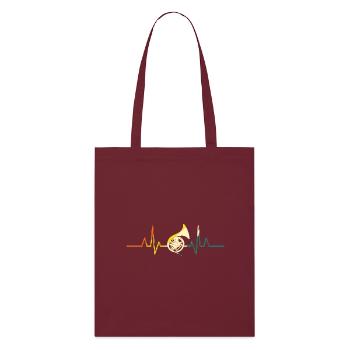 Cor de chœur - Tote bag bio Stanley/Stella - bordeaux - Devant