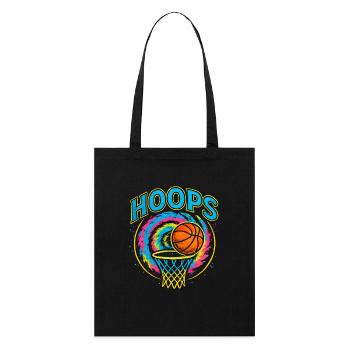 Hoops Basketball Sports Idée Cadeau BBall - Tote bag bio Stanley/Stella - noir - Devant