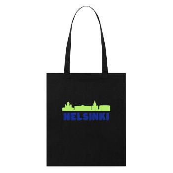 Helsinki - Stanley/Stella Organic Tote Bag - black - Front