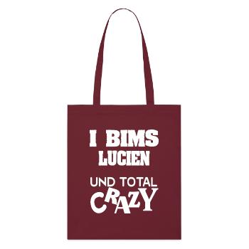 Lucien - Tote bag bio Stanley/Stella - bordeaux - Devant