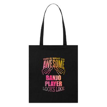 banjo - Tote bag bio Stanley/Stella - noir - Devant