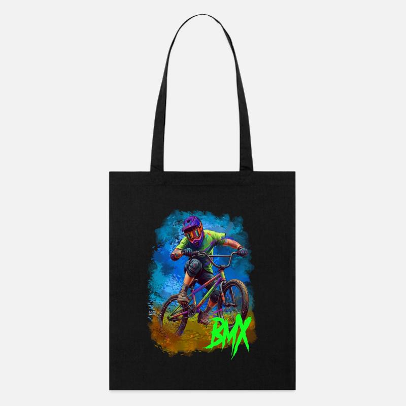 BMX  - Stanley/Stella Bio-Stoffbeutel - Schwarz