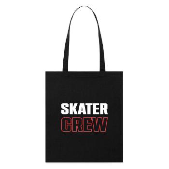 Skater Crew - Stanley/Stella Organic Tote Bag - black - Front
