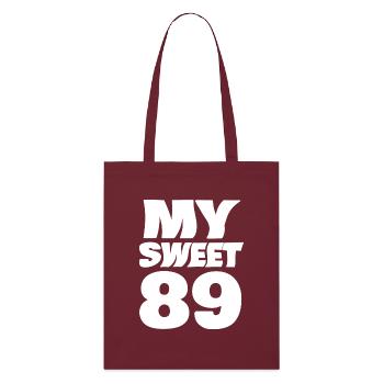 89 - Tote bag bio Stanley/Stella - bordeaux - Devant