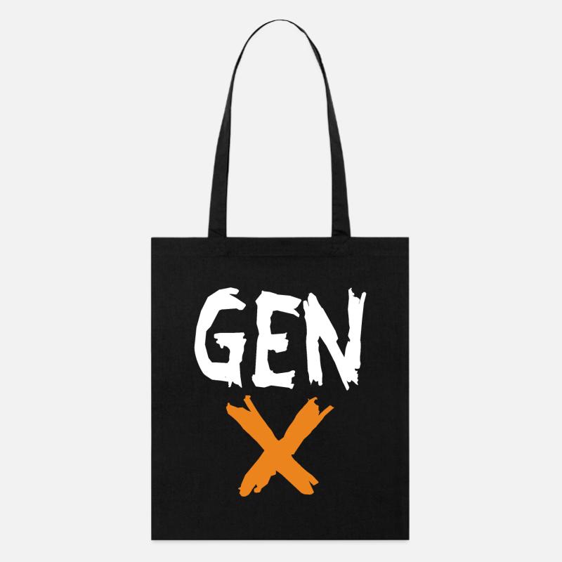 Gen X - Stanley/Stella Bio-Stoffbeutel - Schwarz