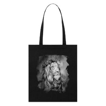 Leo | Lion - Tote bag bio Stanley/Stella - noir - Devant