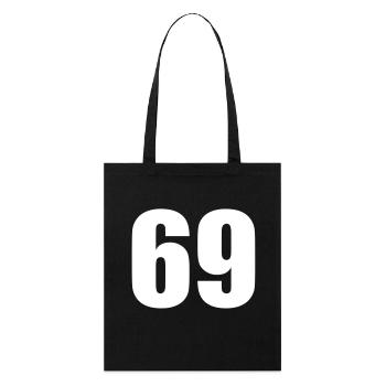 69 - Stanley/Stella Bio-Stoffbeutel - Schwarz - Vorne