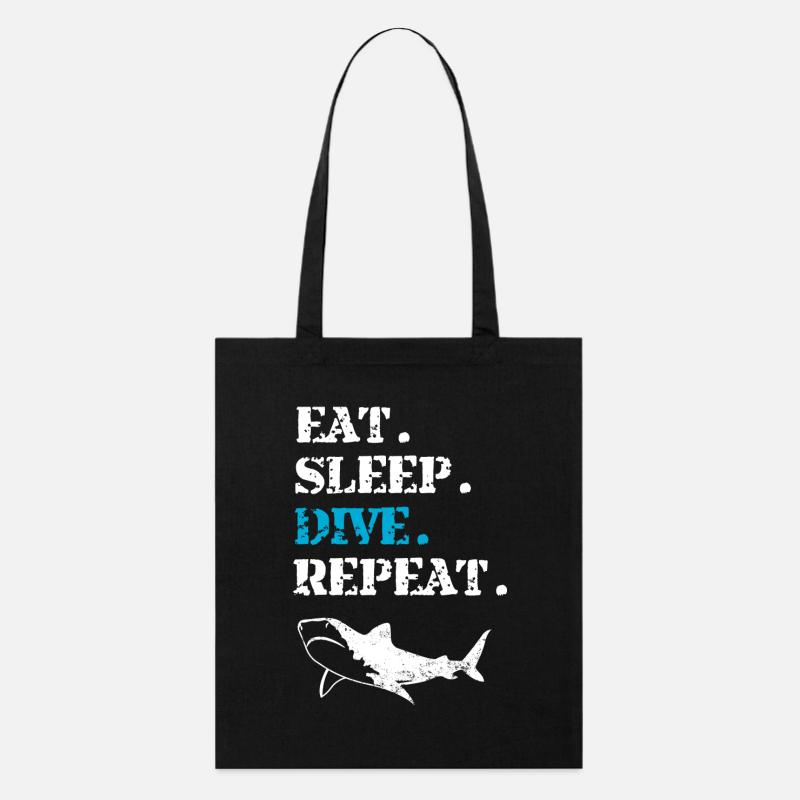 Plongeurs plongeurs - Tote bag bio Stanley/Stella - noir