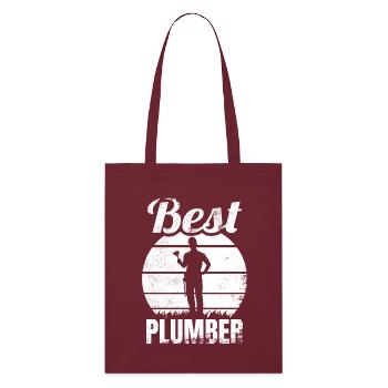 Meilleur mécanicien d’usine - Tote bag bio Stanley/Stella - bordeaux - Devant