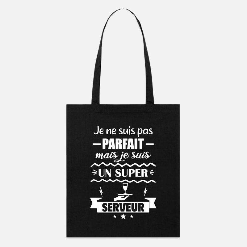 Not perfect but great server - Stanley/Stella Organic Tote Bag - black