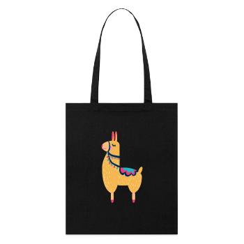 Lama - Tote bag bio Stanley/Stella - noir - Devant