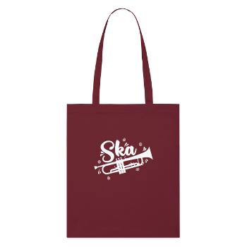 Ska Trompette Swing Jazz Style de Musique - Tote bag bio Stanley/Stella - bordeaux - Devant