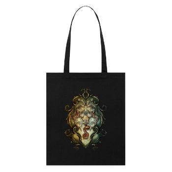 Monstre d’ornement 3 - Tote bag bio Stanley/Stella - noir - Devant