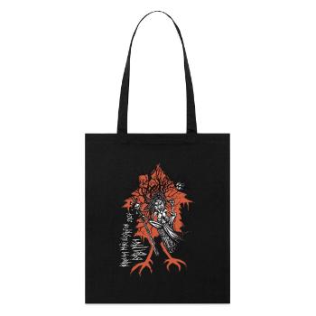 Baba Yaga Forest Witch Scary Halloween - Stanley/Stella Organic Tote Bag - black - Front