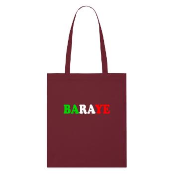 Baraye - Stanley/Stella Organic Tote Bag - burgundy - Front