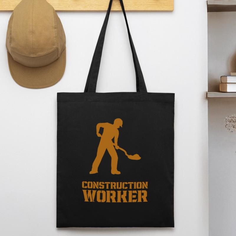 Construction Worker Construction Site Worker Stanley/Stella Organic Tote Bag