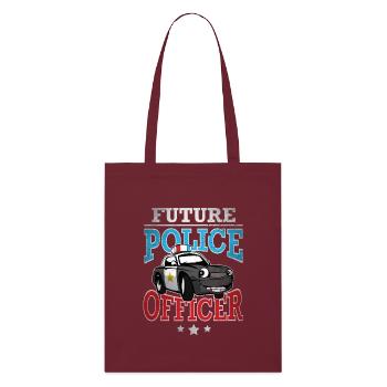 Future Police Officer - Tote bag bio Stanley/Stella - bordeaux - Devant