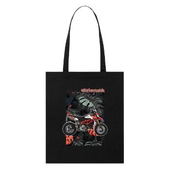 Superbike // Illustration - Tote bag bio Stanley/Stella - noir - Devant