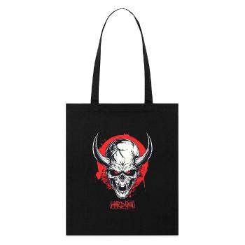 T Shirt Design Hard Gain - Tote bag bio Stanley/Stella - noir - Devant
