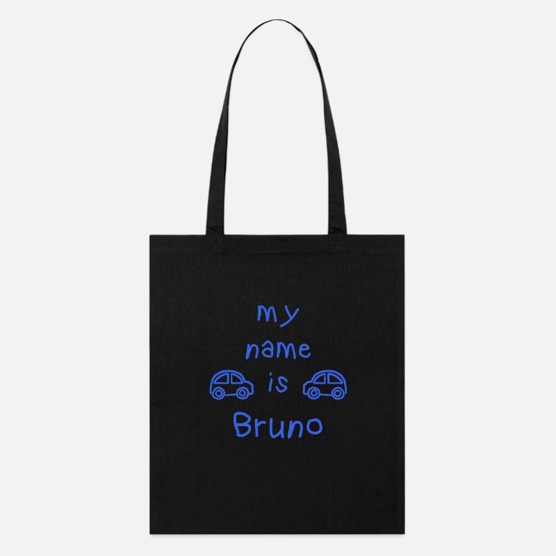 MEIN NAME IST BRUNO - Stanley/Stella Bio-Stoffbeutel - Schwarz