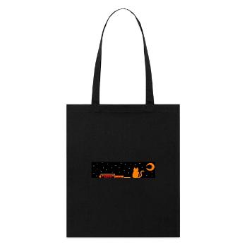Japon hors d’usage Gare - Tote bag bio Stanley/Stella - noir - Devant