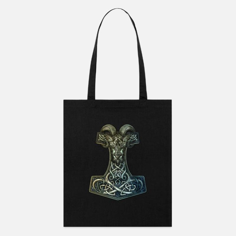 Mjölnir - Stanley/Stella Organic Tote Bag - black