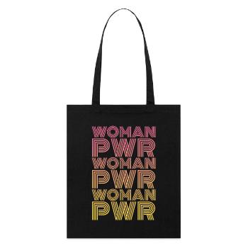 Le pouvoir de la femme - Tote bag bio Stanley/Stella - noir - Devant