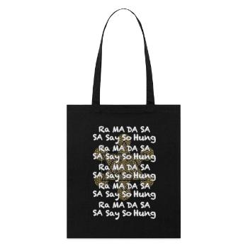 Mantra of Healing - Stanley/Stella Organic Tote Bag - black - Front