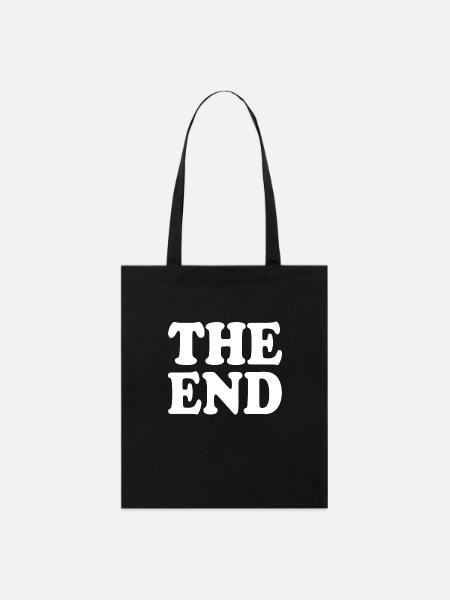 The end - Stanley/Stella Bio-Stoffbeutel - Schwarz