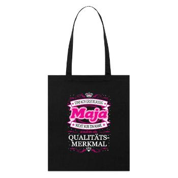 Quality feature Maja simply first-class - Stanley/Stella Organic Tote Bag - black - Front