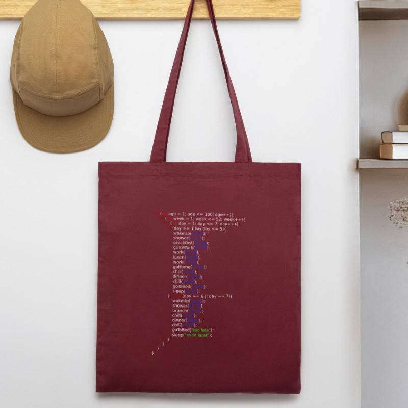 My Life - Java Code Stanley/Stella Organic Tote Bag