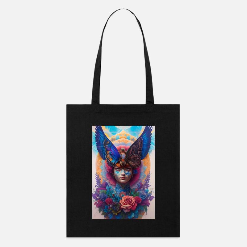 Göttin - Stanley/Stella Bio-Stoffbeutel - Schwarz