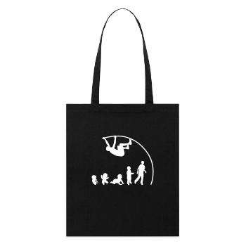 Evolution pole vault perch - Stanley/Stella Organic Tote Bag - black - Front