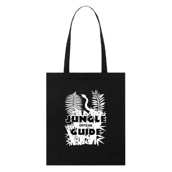 jungleguide wite - Stanley/Stella Organic Tote Bag - black - Front