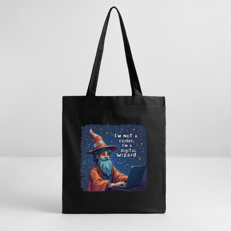 Je ne suis pas un codeur, je suis un programmeur assistant numérique Tote bag bio Stanley/Stella