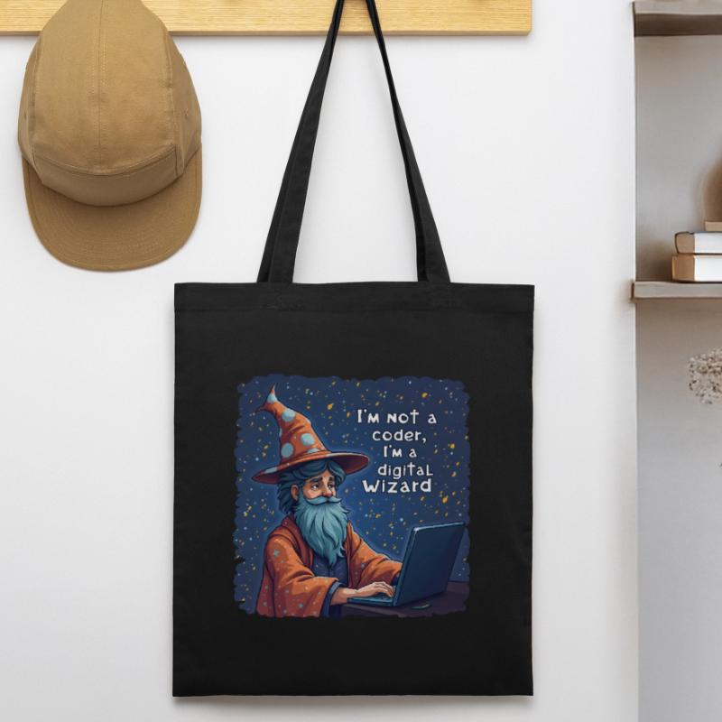 Je ne suis pas un codeur, je suis un programmeur assistant numérique Tote bag bio Stanley/Stella