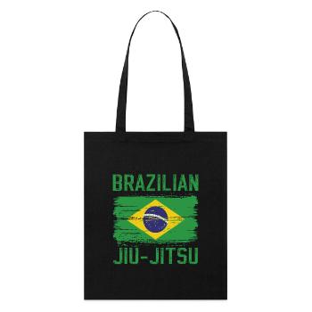 Brazilian Jiu-Jitsu BJJ T-shirt Jiu Jitsu - Stanley/Stella Bio-Stoffbeutel - Schwarz - Vorne