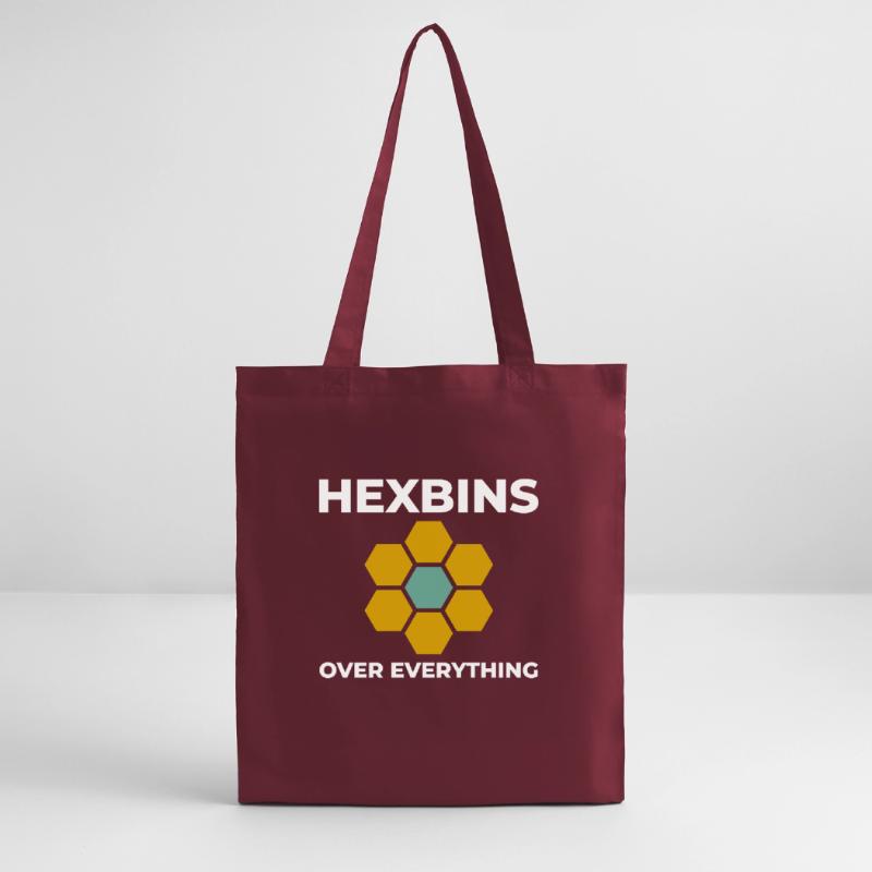 Hexbins Data Visualization GIS Mapping Spatial Stanley/Stella Organic Tote Bag