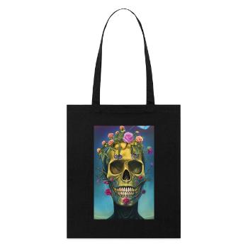 Beau crâne fantastique - Tote bag bio Stanley/Stella - noir - Devant