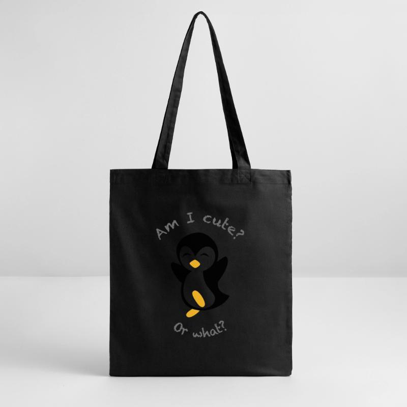 Pingouin mignon | Couleurs de conception librement sélectionnables. Tote bag bio Stanley/Stella