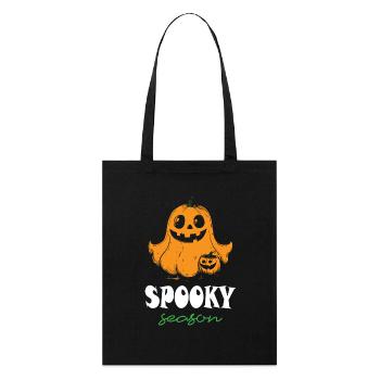 Spooky Season Halloween - Stanley/Stella Bio-Stoffbeutel - Schwarz - Vorne