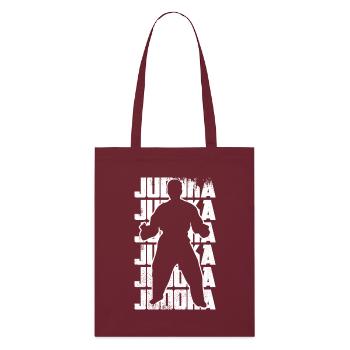 Combattant de judo - Tote bag bio Stanley/Stella - bordeaux - Devant