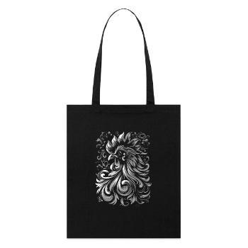 Art du poulet - Tote bag bio Stanley/Stella - noir - Devant