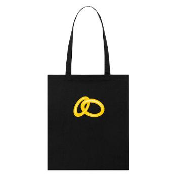 Les alliances - Tote bag bio Stanley/Stella - noir - Devant