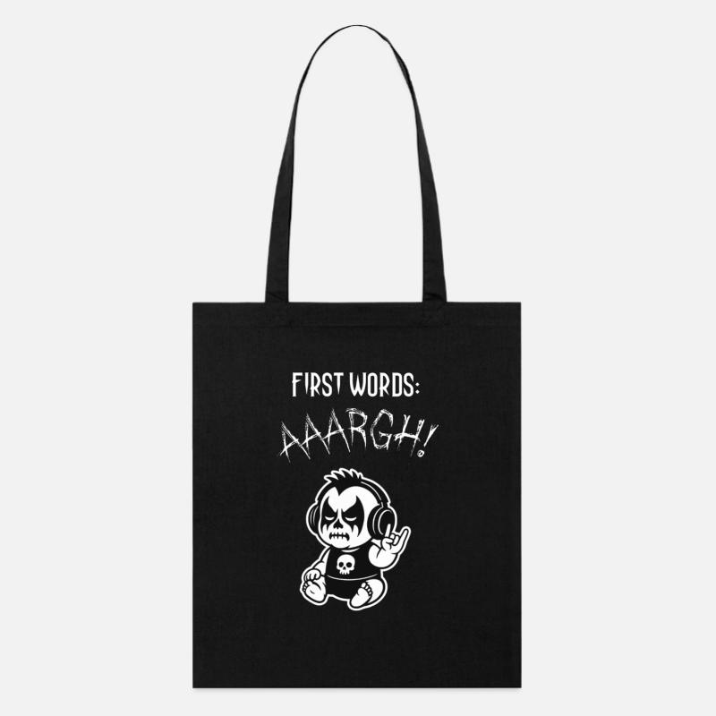 Premiers mots de malheur - Tote bag bio Stanley/Stella - noir