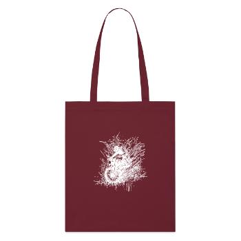 Motard Motard Tout-terrain Ride Splash Style - Tote bag bio Stanley/Stella - bordeaux - Devant